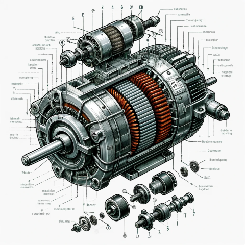 electric motor parts